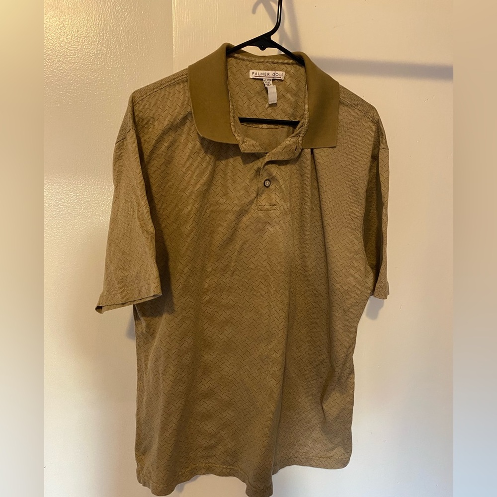 Arnold Palmer Olive Green Men's Shirt